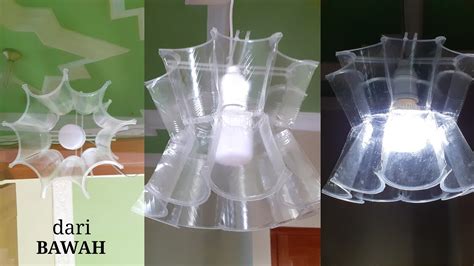 Cara Membuat Lampu Hias dari Gelas Plastik Ale-Ale