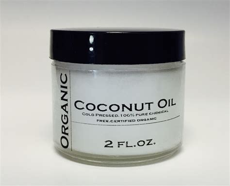 Cold-Pressed Coconut Oil for skincare