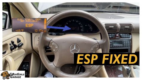 ESP Malfunction Mercedes