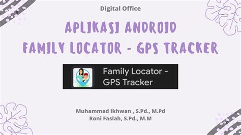 Family Locator Aplikasi