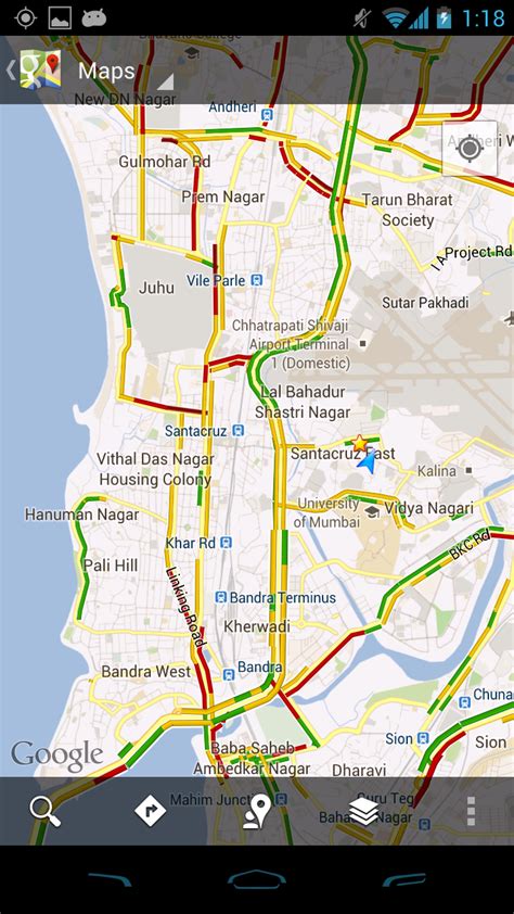 Google Maps Traffic Strategy