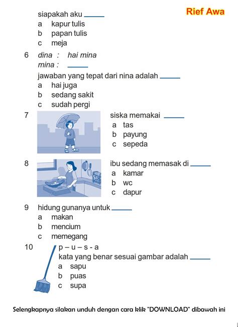 How to prepare for UAS Bahasa Indonesia Kelas 1 Semester 1
