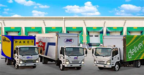 JNE Trucking Warehouse Indonesia