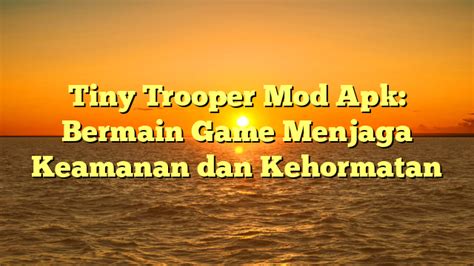 Keamanan Aplikasi Mod Game