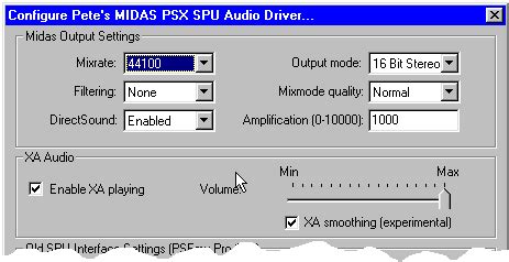 Konfigurasi Audio ePSXe