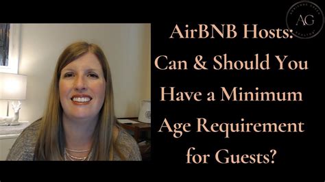 Minimum age for Airbnb