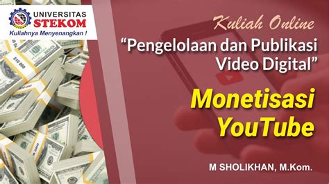 Monetisasi Youtube Indonesia Video Pendek Digital Art