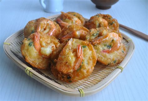 Oyong and Prawn Fritters