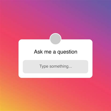 Questions Sticker Instagram