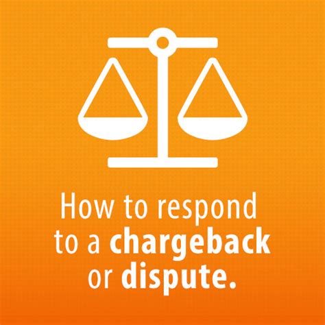 Respond to the Chargeback