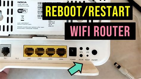 Restart Perangkat Router