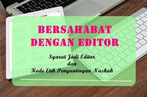 Revisi dan Edit Naskah