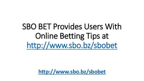 SBO TV betting guide