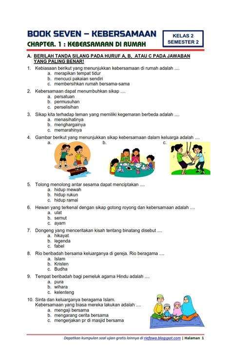 Kesimpulan Soal Bahasa Indonesia SD Kelas 5