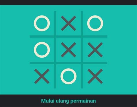 Tic Tac Toe Game di Aplikasi Tango