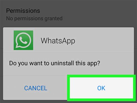 Uninstall Aplikasi WhatsApp di Smartphone