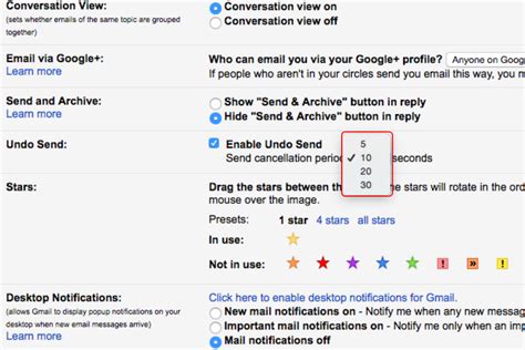 Unsend Email in Gmail