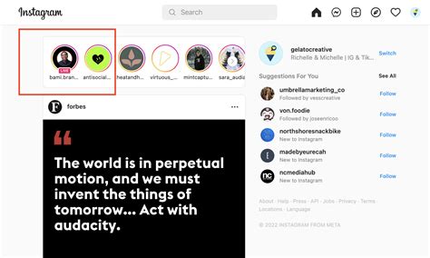 Web IG for PC