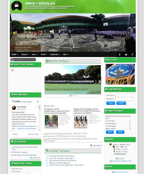 Website Sekolah Indonesia
