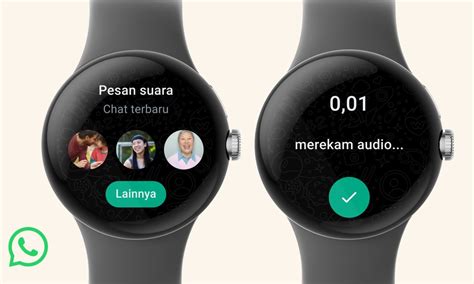 Buka WhatsApp di Smartwatch dengan Benar