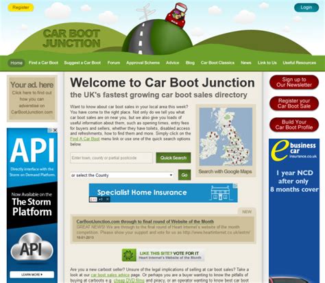 Car Boot Junction app