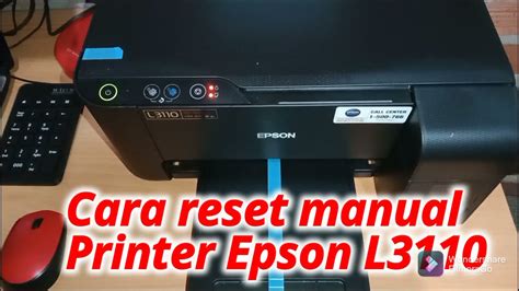 cara reset epson l3110 manual