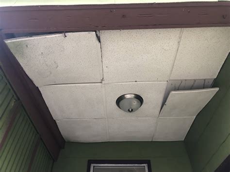 ceiling tile sagging