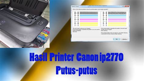 cleaning printer canon ip2770