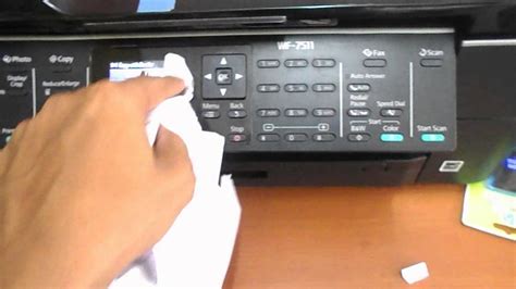 cleaning tips of copy machine