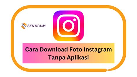 cara download foto instagram dengan dredown
