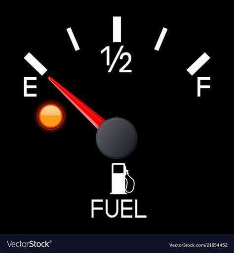 fuel gauge on empty