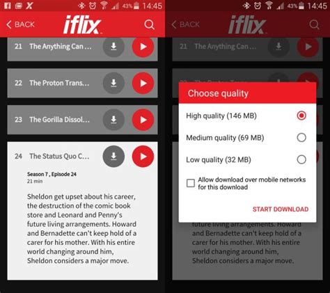 iflix download connection problem