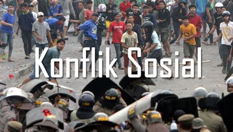 Konflik Sosial