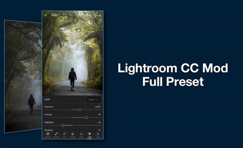 Lightroom CC Mod Full Pack 1200 Preset Premium Unlocked
