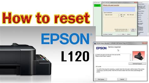 Mengecek Hasil Reset Epson L120