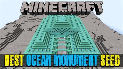 minecraft education edition ocean monument seed