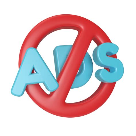 No Ads Icon