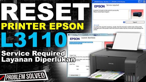 Resetter Epson L3110 user-friendly