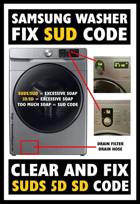 Fixing Samsung Washer Sud Code