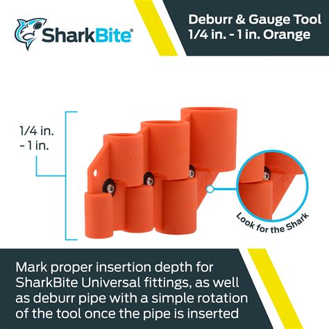 Sharkbite Fittings Deburr Tool