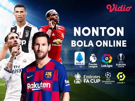 Vidio - aplikasi nonton bola