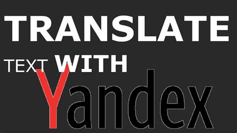Yandex Translate Indonesia