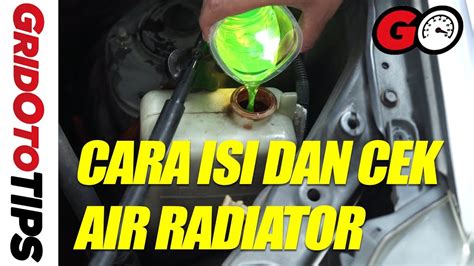 Cara Periksa Air Radiator RX S