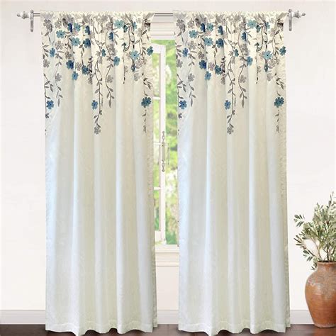 Floral Curtains for Prayer Room