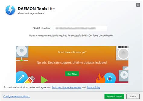 Install Daemon Tools
