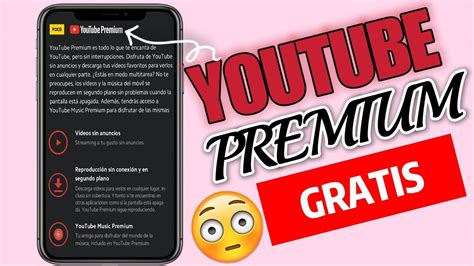 YouTube gratis vs premium