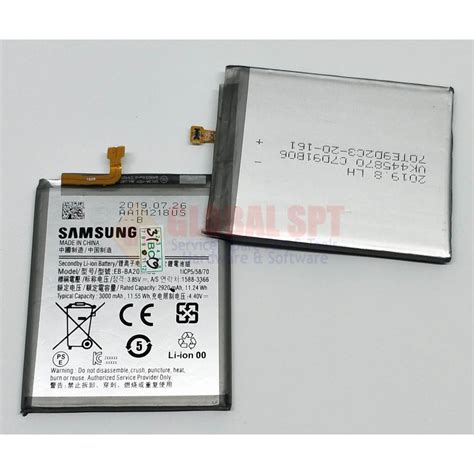 Memori & Kapasitas Baterai Samsung A20