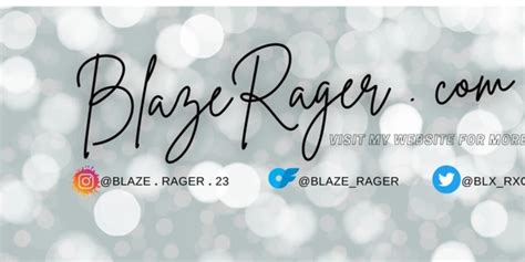 Blaze rager onlyfans leaks Telegram channel preview