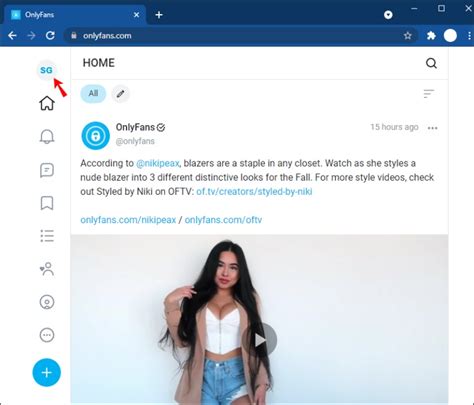 OnlyFans content preview on domain