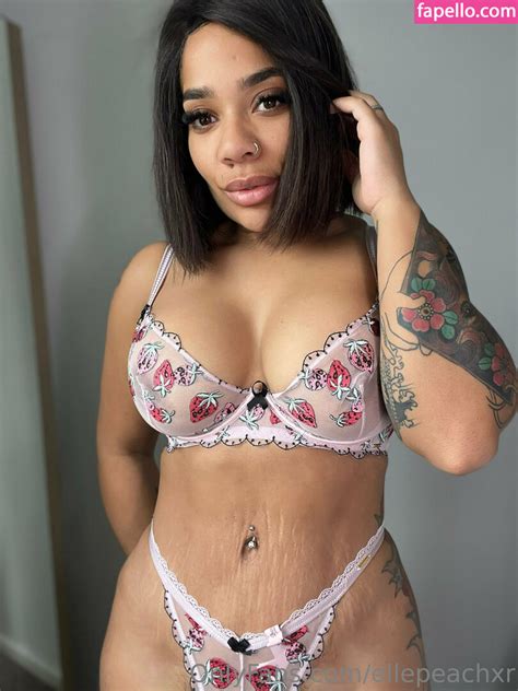Elle peach onlyfans leaked photos Telegram channel preview